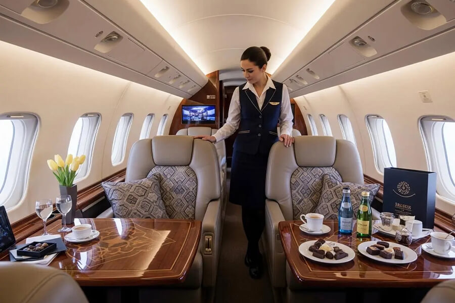 Luxury Private Jet Charter Service