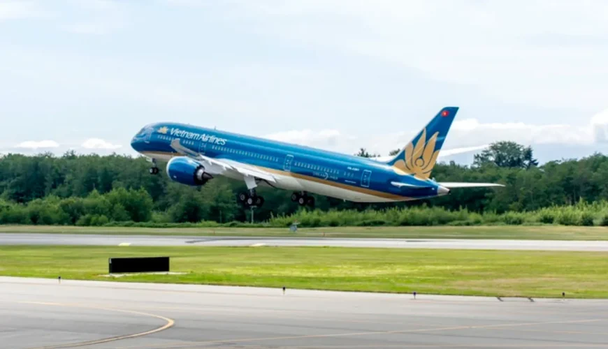 Arrival at a Vietnam airport