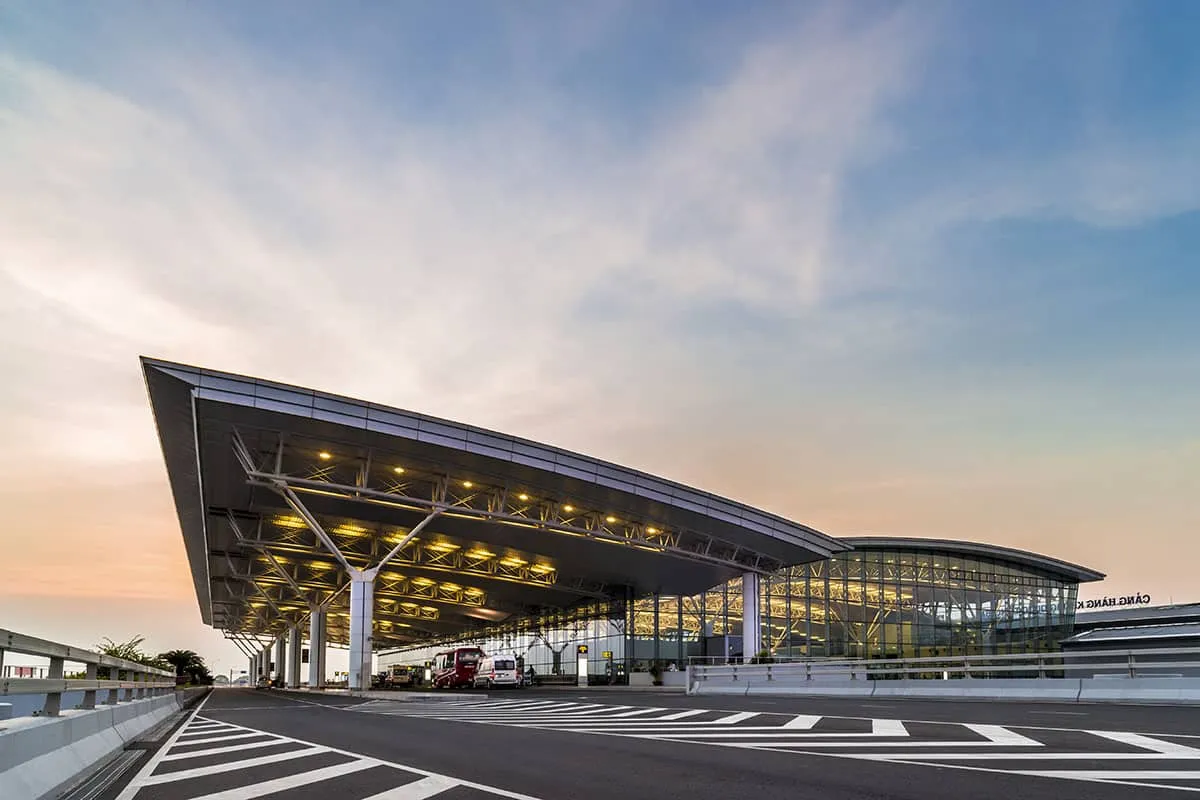 Arrival at a Vietnam airport