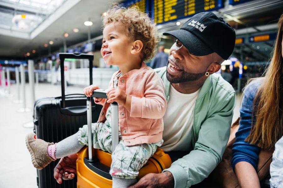 Navigating Airport Procedures with Children