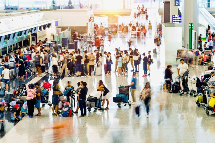 Why Airport Queues Happen